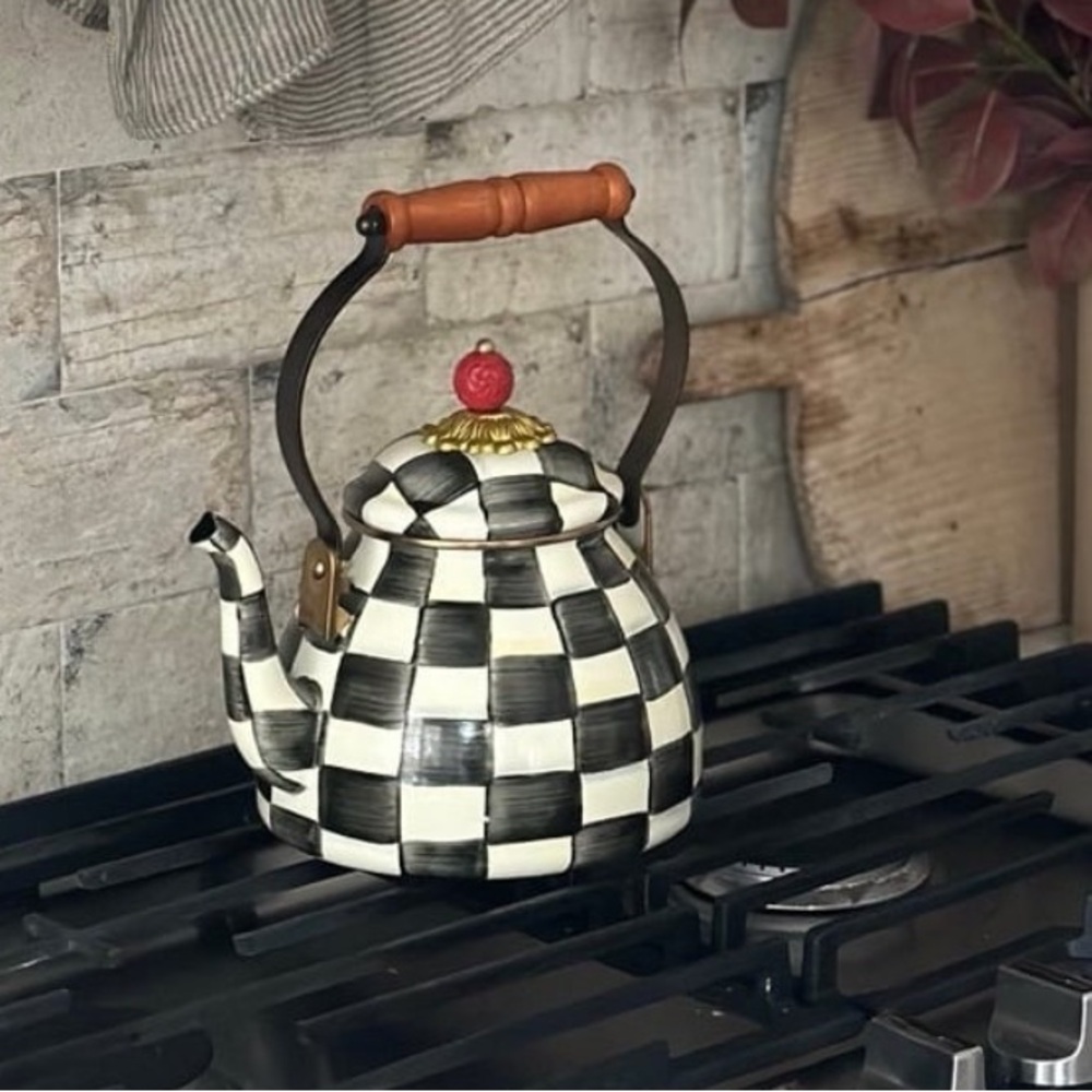 MacKenzie-Childs never used teapot